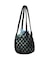 KNITTED GINGHAM BAG