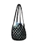 KNITTED GINGHAM BAG