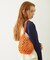 KNITTED GINGHAM BAG