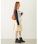 KNITTED GINGHAM BAG