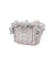 STRIPED FLOWER QUILTED POUCH