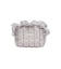 STRIPED FLOWER QUILTED POUCH