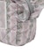 STRIPED FLOWER QUILTED POUCH