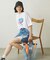 HEART VACATION WIDE S/S TEE
