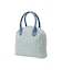 STRIPED FLOWER QUILTED BAG
