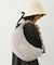 STRIPED FLOWER QUILTED SHOULDER BAG