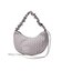 STRIPED FLOWER QUILTED SHOULDER BAG