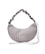 STRIPED FLOWER QUILTED SHOULDER BAG