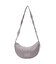STRIPED FLOWER QUILTED SHOULDER BAG
