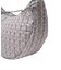 STRIPED FLOWER QUILTED SHOULDER BAG