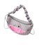 STRIPED FLOWER QUILTED SHOULDER BAG