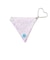 CHERRIES PRINT PVC TRIANGULAR CASE