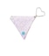 CHERRIES PRINT PVC TRIANGULAR CASE