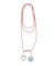BEADS AND HEART CHARMS NECKLACE