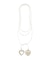 BEADS AND HEART CHARMS NECKLACE