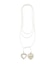 BEADS AND HEART CHARMS NECKLACE