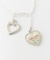 BEADS AND HEART CHARMS NECKLACE
