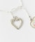 BEADS AND HEART CHARMS NECKLACE