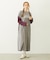 COLLEGE LOGO LONG DRESS