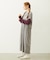 COLLEGE LOGO LONG DRESS