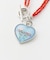 BEADS AND HEART CHARMS BRACELET