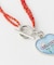 BEADS AND HEART CHARMS BRACELET