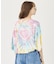 TIE DYE WIDE S/S TOP