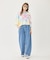 TIE DYE WIDE S/S TOP