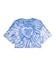 TIE DYE WIDE S/S TOP