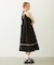 TYROLEAN TAPE CAMI DRESS