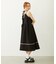 TYROLEAN TAPE CAMI DRESS
