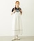TYROLEAN TAPE CAMI DRESS