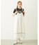 TYROLEAN TAPE CAMI DRESS