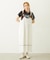 TYROLEAN TAPE CAMI DRESS