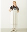 TYROLEAN TAPE CAMI DRESS