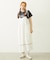 TYROLEAN TAPE CAMI DRESS