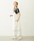 TYROLEAN TAPE CAMI DRESS