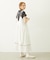 TYROLEAN TAPE CAMI DRESS