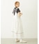 TYROLEAN TAPE CAMI DRESS