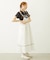 TYROLEAN TAPE CAMI DRESS