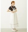 TYROLEAN TAPE CAMI DRESS