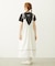 TYROLEAN TAPE CAMI DRESS