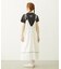 TYROLEAN TAPE CAMI DRESS