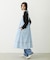 TYROLEAN TAPE CAMI DRESS