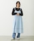 TYROLEAN TAPE CAMI DRESS