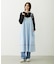 TYROLEAN TAPE CAMI DRESS