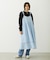 TYROLEAN TAPE CAMI DRESS