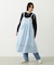 TYROLEAN TAPE CAMI DRESS