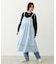 TYROLEAN TAPE CAMI DRESS