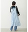 TYROLEAN TAPE CAMI DRESS